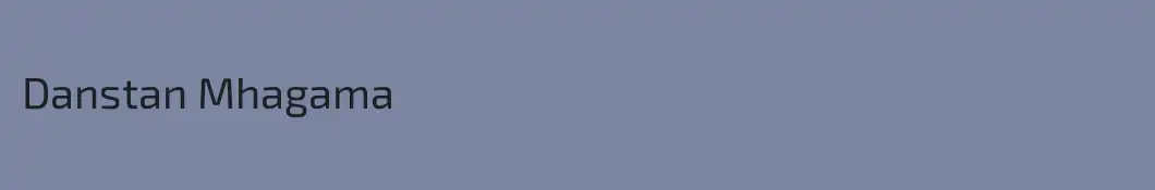 Danstan Mhagama